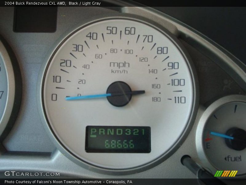Black / Light Gray 2004 Buick Rendezvous CXL AWD