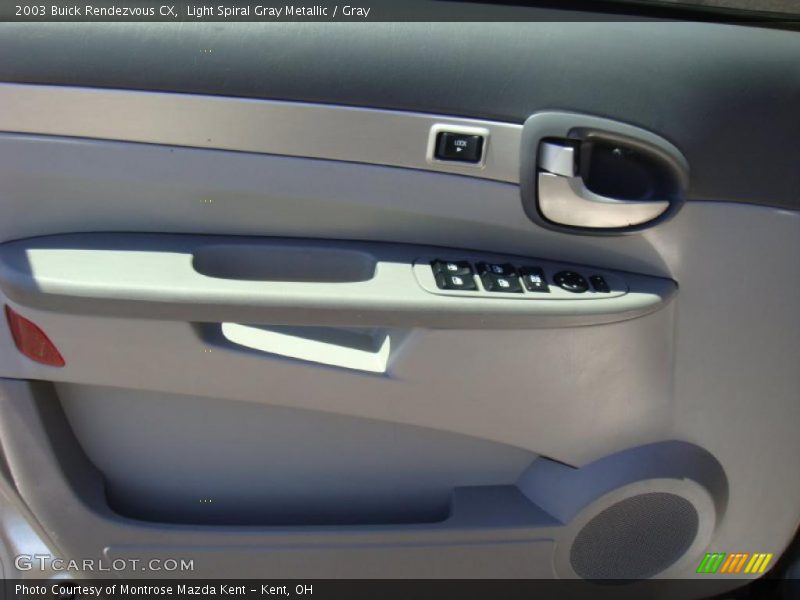 Light Spiral Gray Metallic / Gray 2003 Buick Rendezvous CX