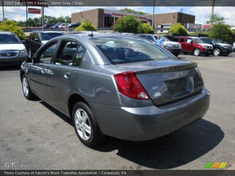 Storm Gray / Gray 2007 Saturn ION 2 Sedan