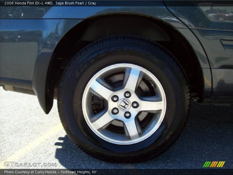 Sage Brush Pearl / Gray 2006 Honda Pilot EX-L 4WD