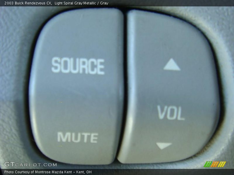 Light Spiral Gray Metallic / Gray 2003 Buick Rendezvous CX