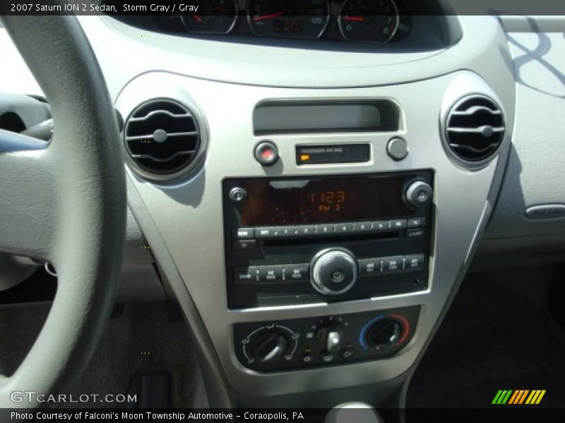 Storm Gray / Gray 2007 Saturn ION 2 Sedan