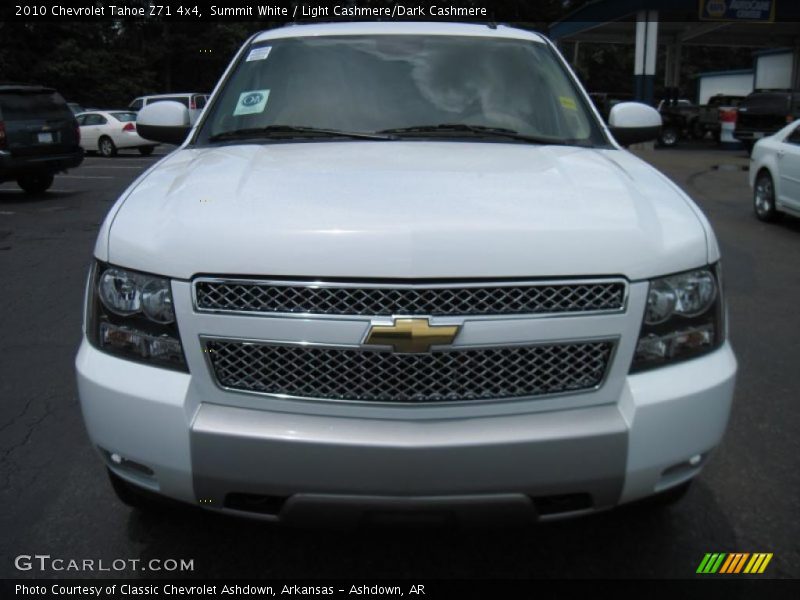 Summit White / Light Cashmere/Dark Cashmere 2010 Chevrolet Tahoe Z71 4x4
