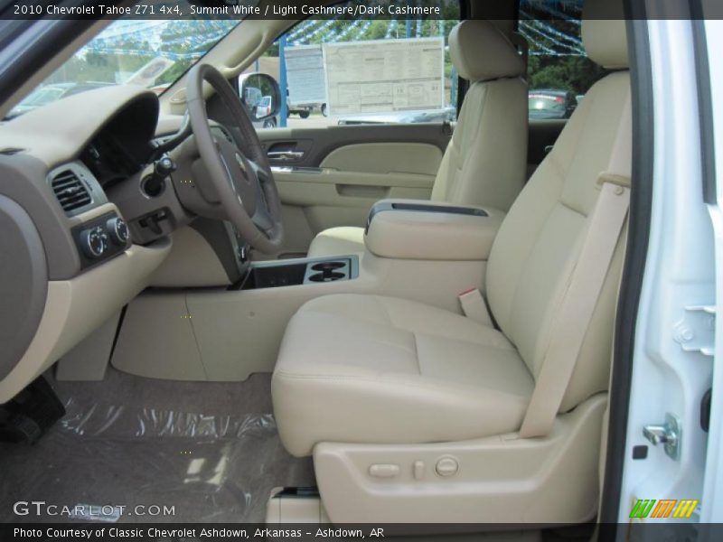 Summit White / Light Cashmere/Dark Cashmere 2010 Chevrolet Tahoe Z71 4x4