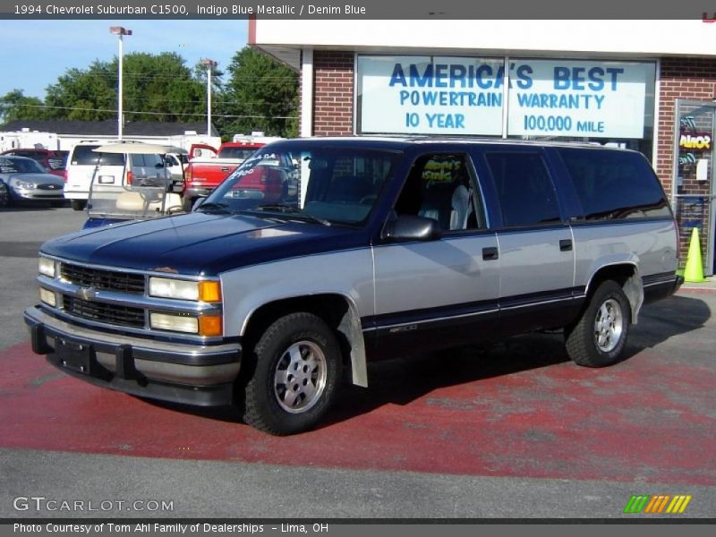 Indigo Blue Metallic / Denim Blue 1994 Chevrolet Suburban C1500