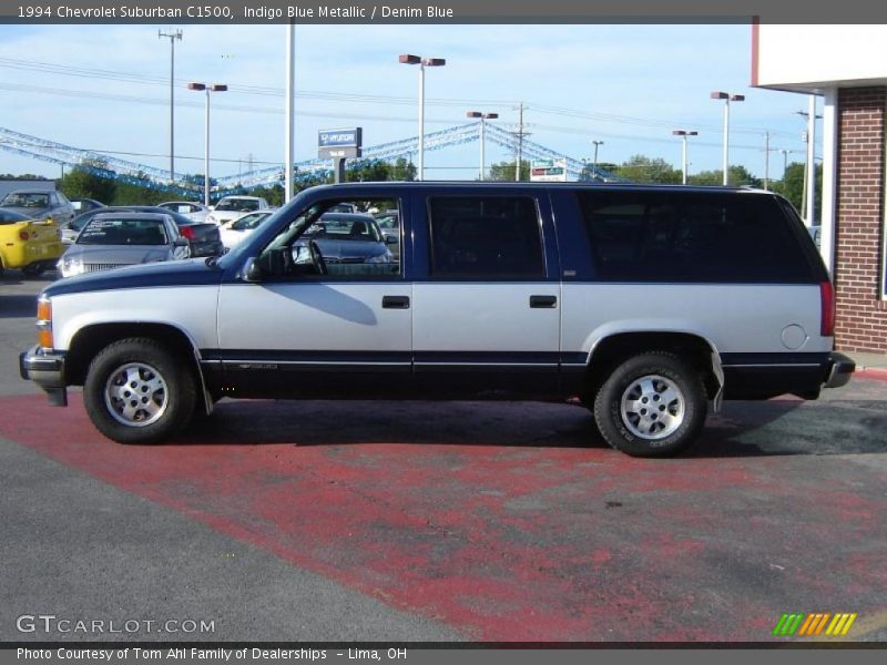 Indigo Blue Metallic / Denim Blue 1994 Chevrolet Suburban C1500