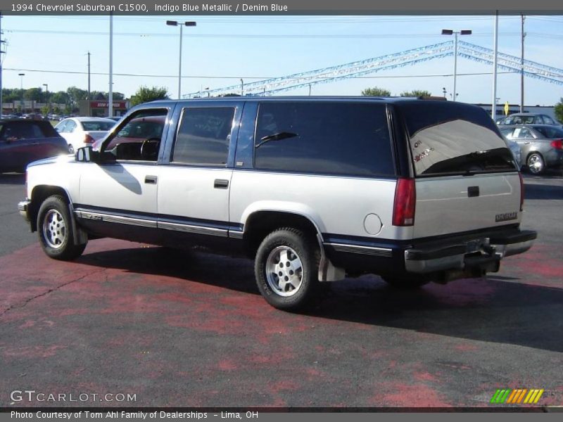Indigo Blue Metallic / Denim Blue 1994 Chevrolet Suburban C1500