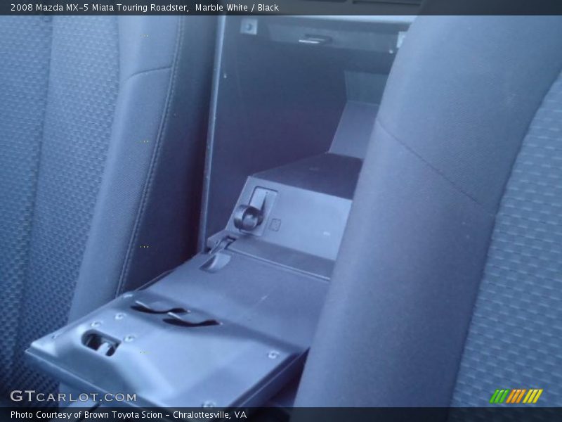 Marble White / Black 2008 Mazda MX-5 Miata Touring Roadster