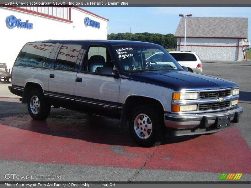 Indigo Blue Metallic / Denim Blue 1994 Chevrolet Suburban C1500