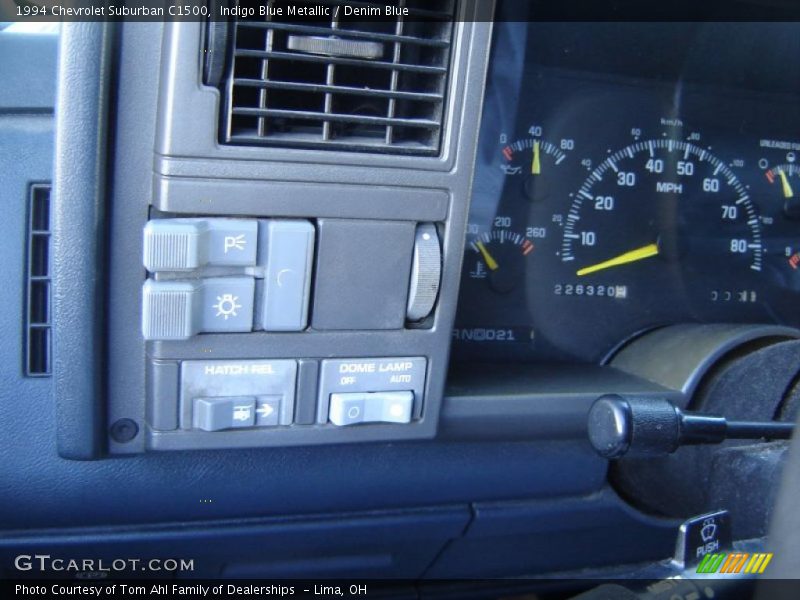Indigo Blue Metallic / Denim Blue 1994 Chevrolet Suburban C1500