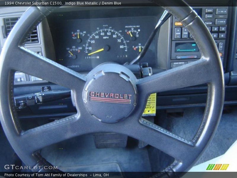 Indigo Blue Metallic / Denim Blue 1994 Chevrolet Suburban C1500