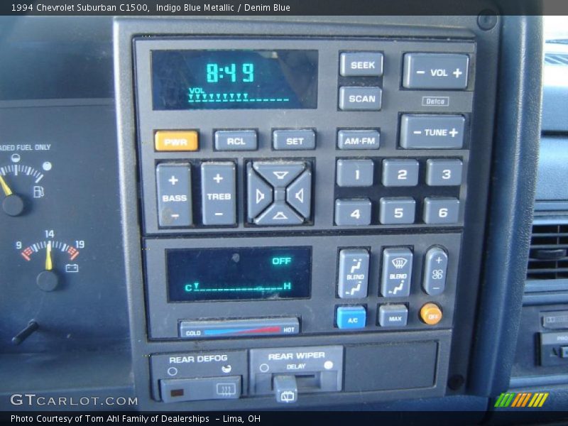 Indigo Blue Metallic / Denim Blue 1994 Chevrolet Suburban C1500