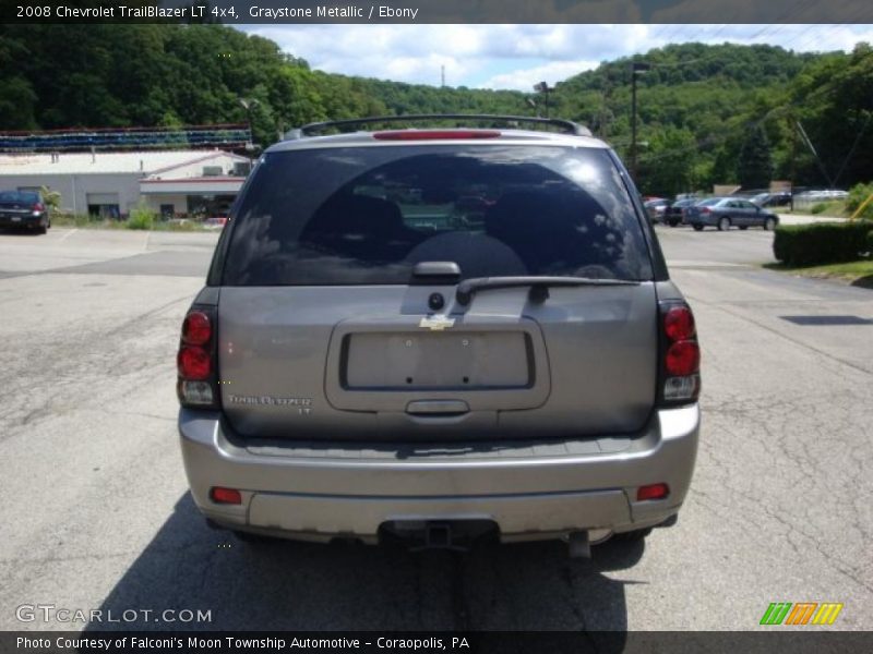 Graystone Metallic / Ebony 2008 Chevrolet TrailBlazer LT 4x4