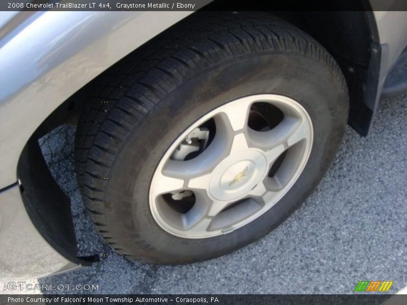 Graystone Metallic / Ebony 2008 Chevrolet TrailBlazer LT 4x4