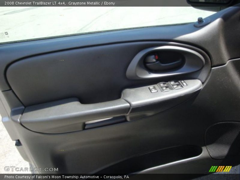 Graystone Metallic / Ebony 2008 Chevrolet TrailBlazer LT 4x4