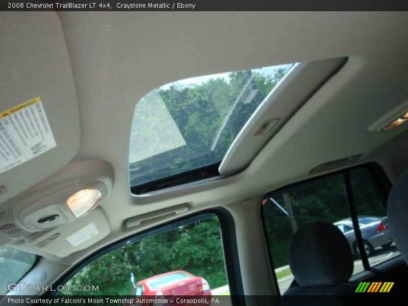 Graystone Metallic / Ebony 2008 Chevrolet TrailBlazer LT 4x4