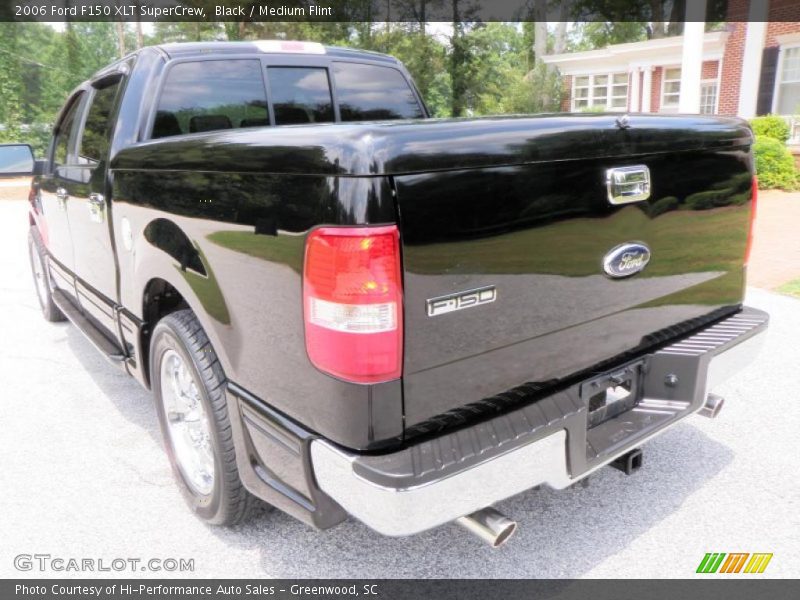Black / Medium Flint 2006 Ford F150 XLT SuperCrew