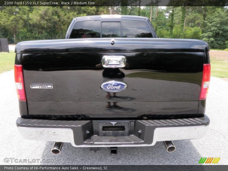 Black / Medium Flint 2006 Ford F150 XLT SuperCrew