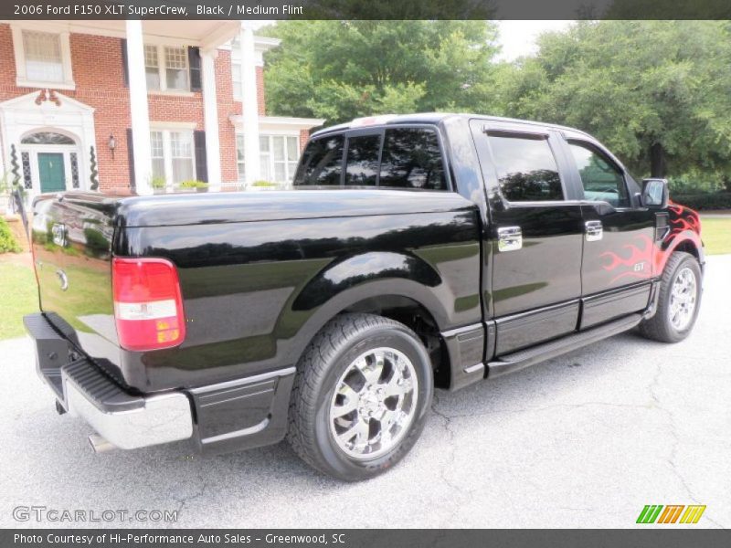 Black / Medium Flint 2006 Ford F150 XLT SuperCrew