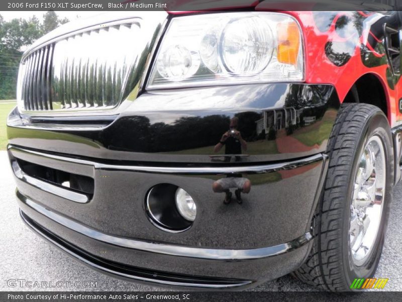 Black / Medium Flint 2006 Ford F150 XLT SuperCrew