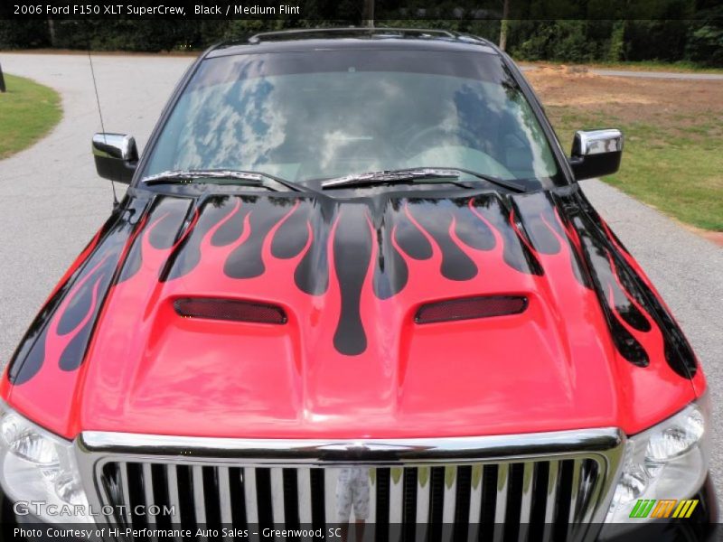 Black / Medium Flint 2006 Ford F150 XLT SuperCrew