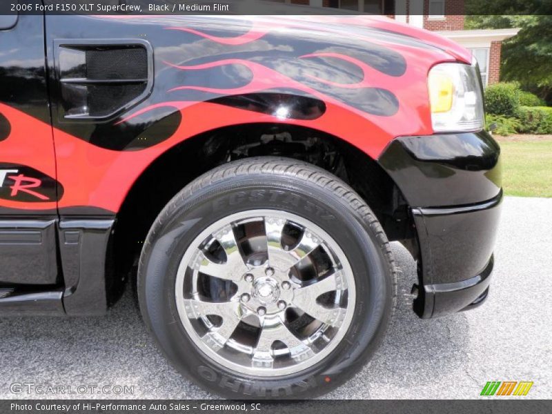 Black / Medium Flint 2006 Ford F150 XLT SuperCrew