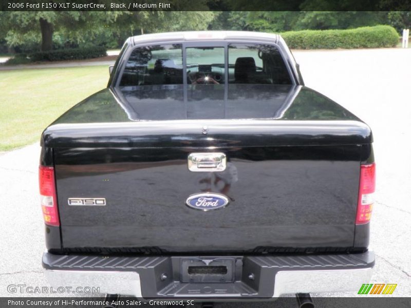 Black / Medium Flint 2006 Ford F150 XLT SuperCrew