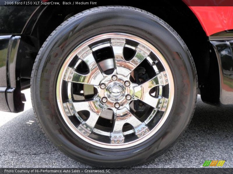 Black / Medium Flint 2006 Ford F150 XLT SuperCrew