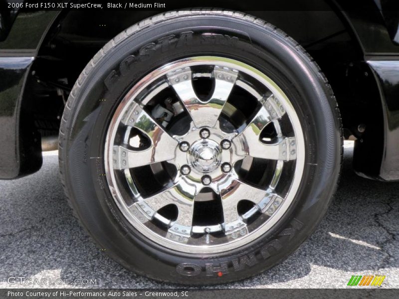 Black / Medium Flint 2006 Ford F150 XLT SuperCrew