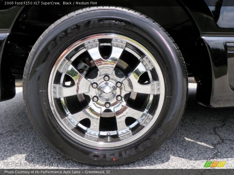 Black / Medium Flint 2006 Ford F150 XLT SuperCrew