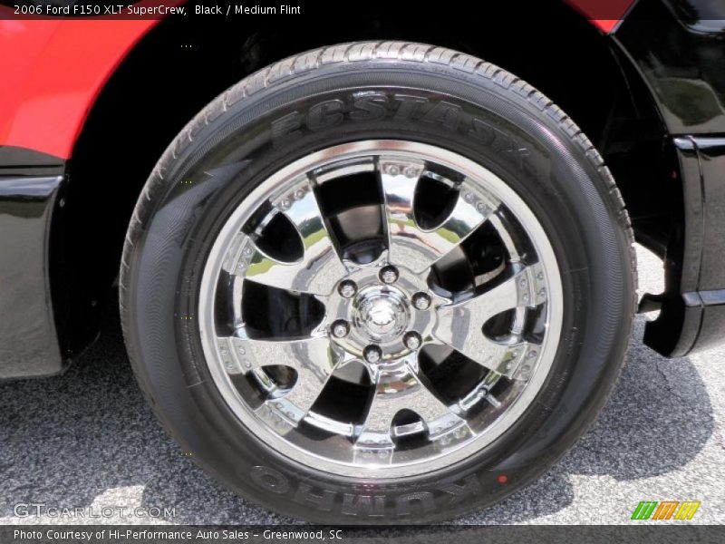 Black / Medium Flint 2006 Ford F150 XLT SuperCrew