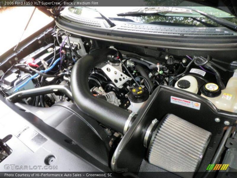 Black / Medium Flint 2006 Ford F150 XLT SuperCrew