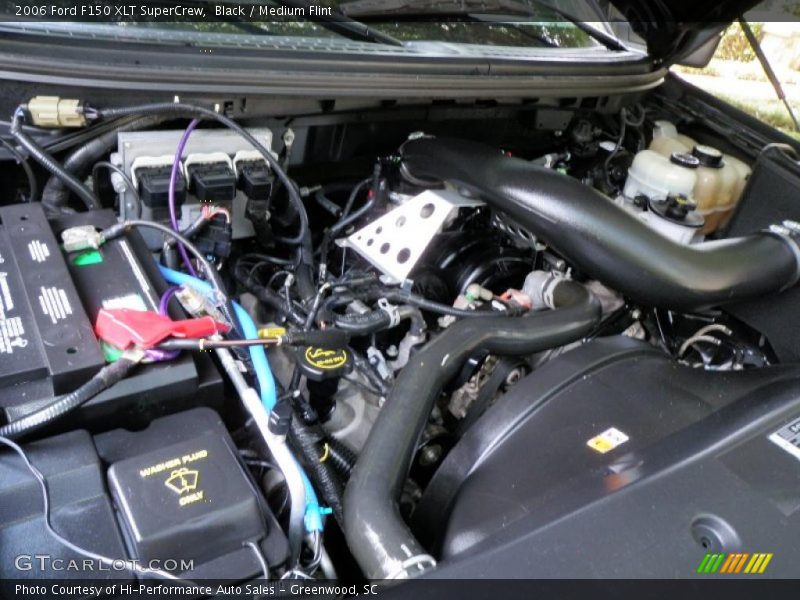 Black / Medium Flint 2006 Ford F150 XLT SuperCrew