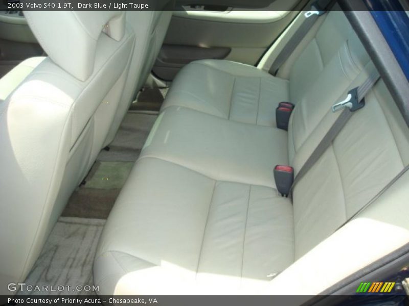 Dark Blue / Light Taupe 2003 Volvo S40 1.9T