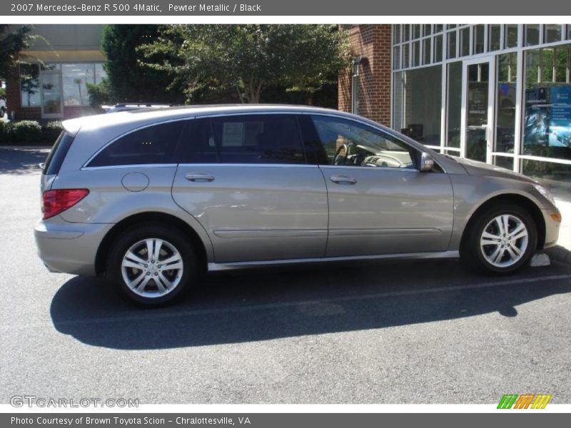 Pewter Metallic / Black 2007 Mercedes-Benz R 500 4Matic