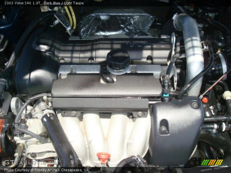 Dark Blue / Light Taupe 2003 Volvo S40 1.9T