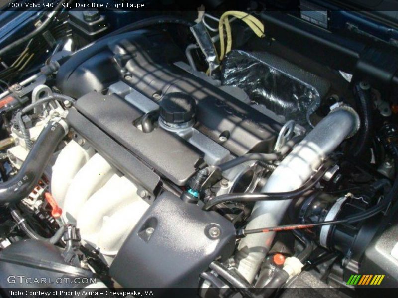 Dark Blue / Light Taupe 2003 Volvo S40 1.9T