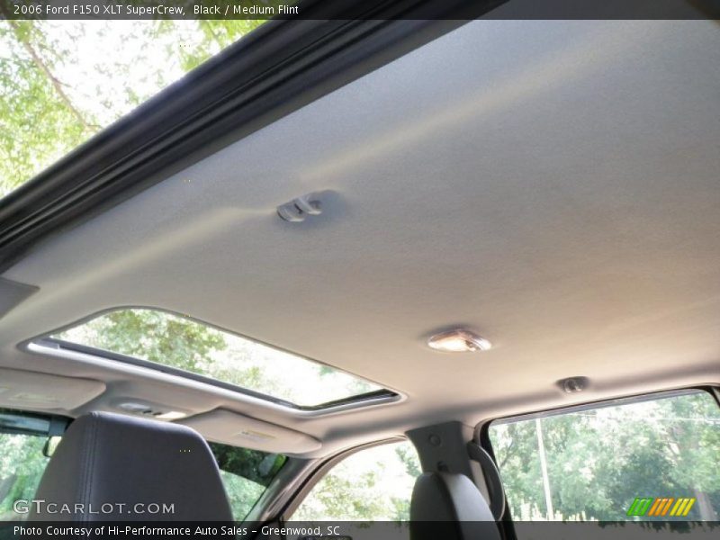 Black / Medium Flint 2006 Ford F150 XLT SuperCrew