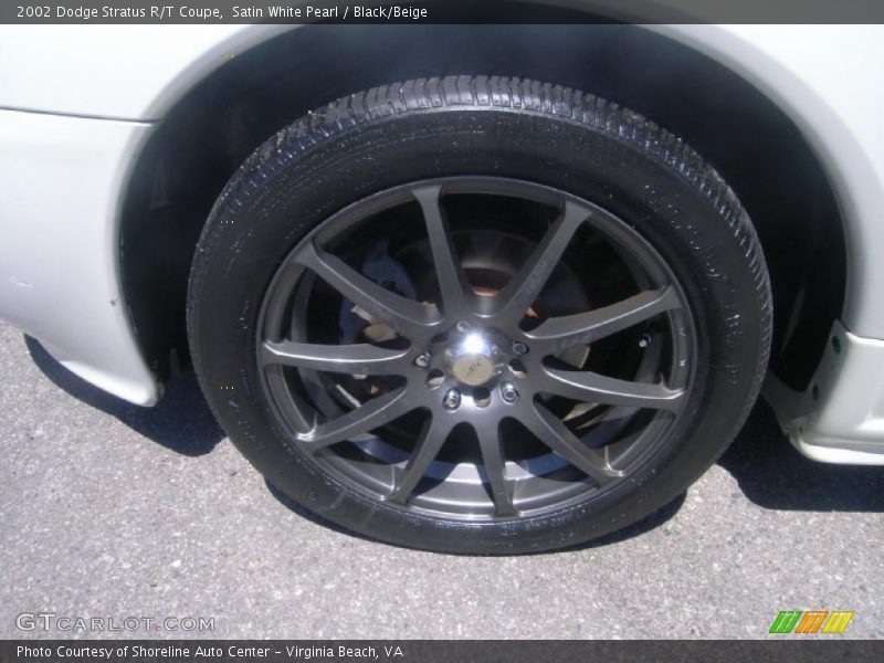 Satin White Pearl / Black/Beige 2002 Dodge Stratus R/T Coupe