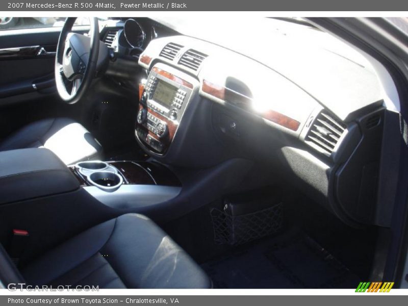 Pewter Metallic / Black 2007 Mercedes-Benz R 500 4Matic