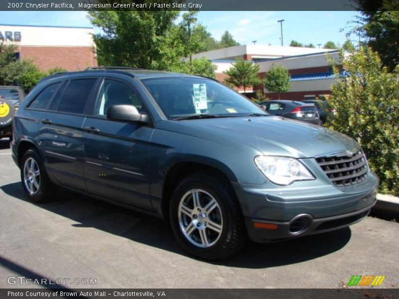 Magnesium Green Pearl / Pastel Slate Gray 2007 Chrysler Pacifica