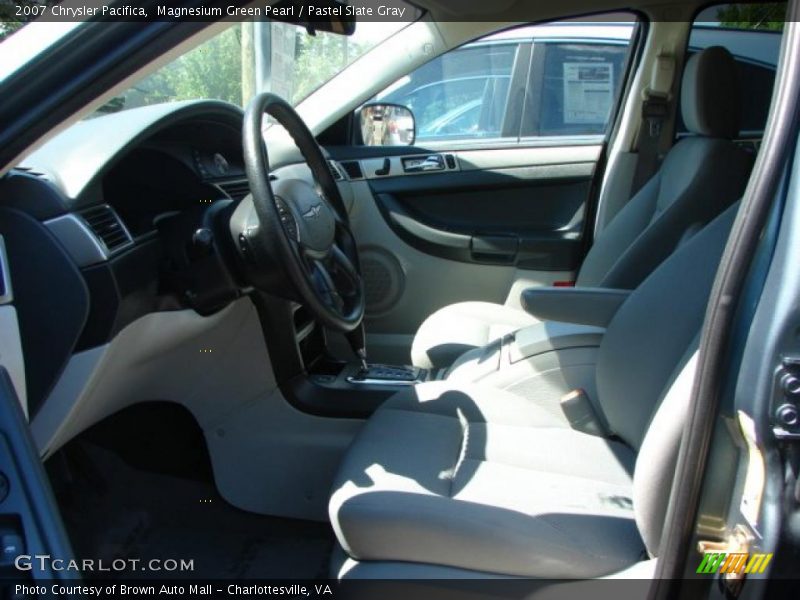 Magnesium Green Pearl / Pastel Slate Gray 2007 Chrysler Pacifica