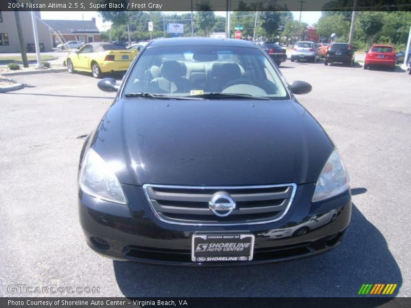 Super Black / Frost Gray 2004 Nissan Altima 2.5 S