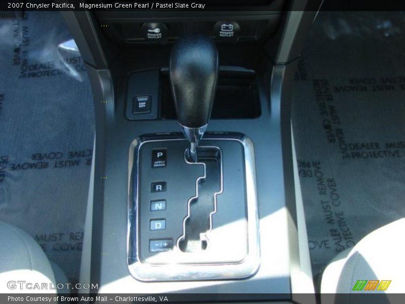 Magnesium Green Pearl / Pastel Slate Gray 2007 Chrysler Pacifica