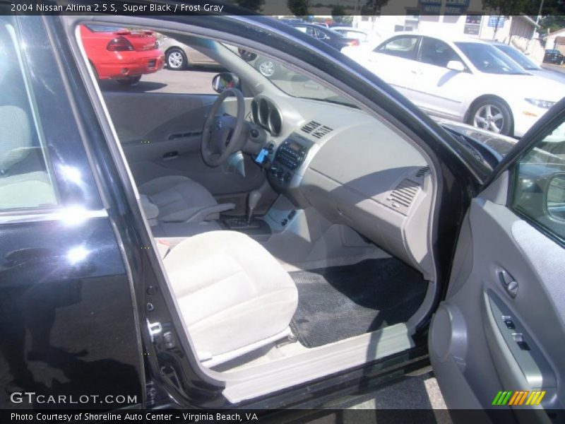 Super Black / Frost Gray 2004 Nissan Altima 2.5 S