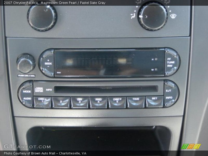 Magnesium Green Pearl / Pastel Slate Gray 2007 Chrysler Pacifica