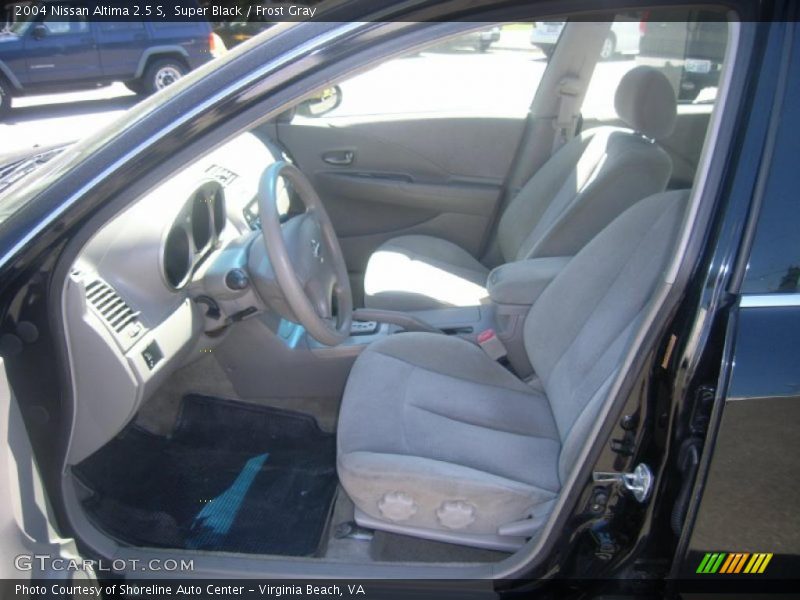 Super Black / Frost Gray 2004 Nissan Altima 2.5 S