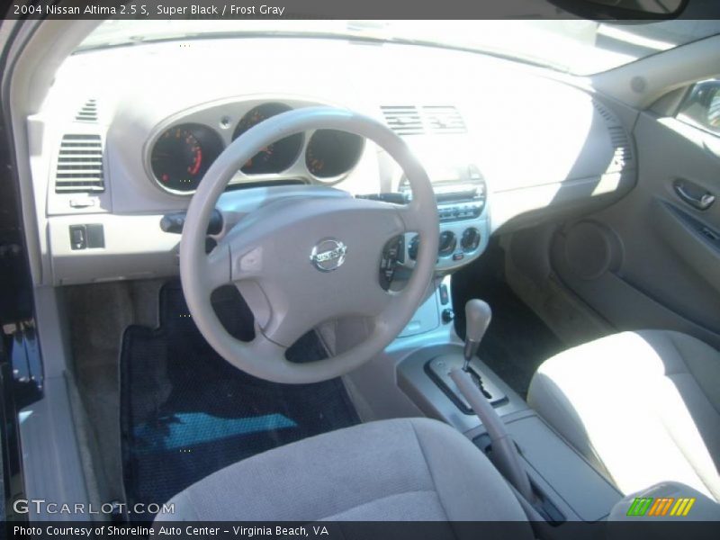 Super Black / Frost Gray 2004 Nissan Altima 2.5 S