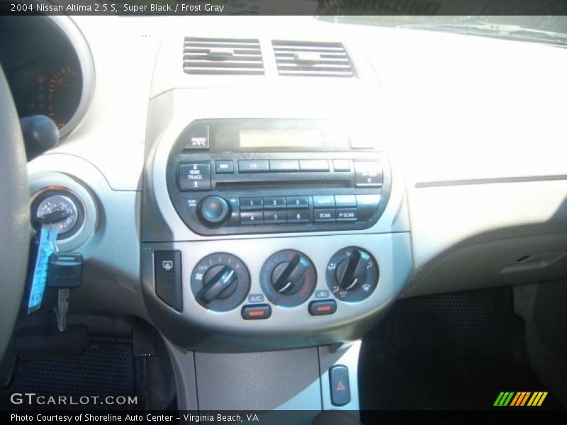 Super Black / Frost Gray 2004 Nissan Altima 2.5 S