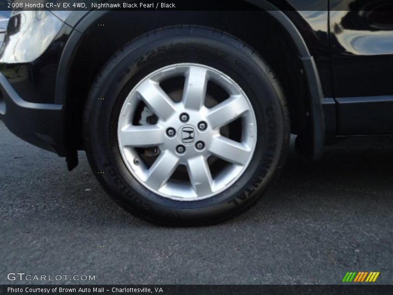Nighthawk Black Pearl / Black 2008 Honda CR-V EX 4WD